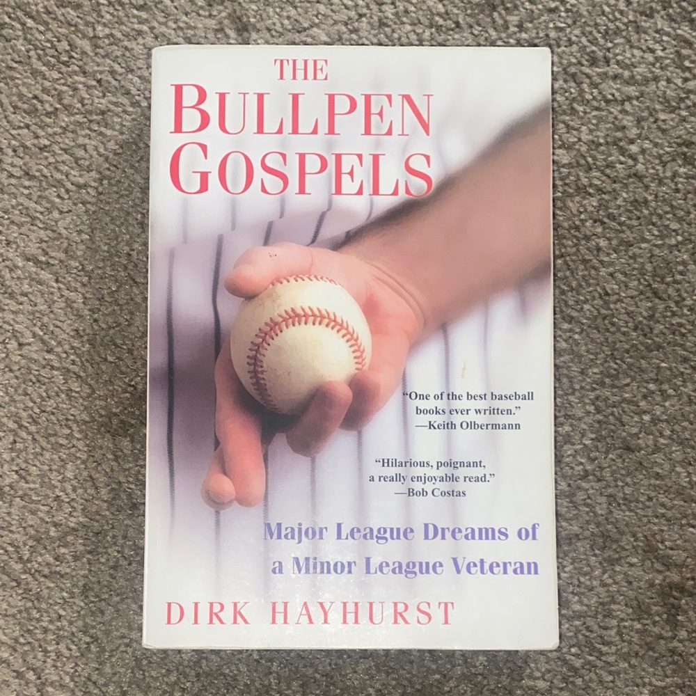 The Bullpen Gospels by Dirk Hayhurst - White Cover